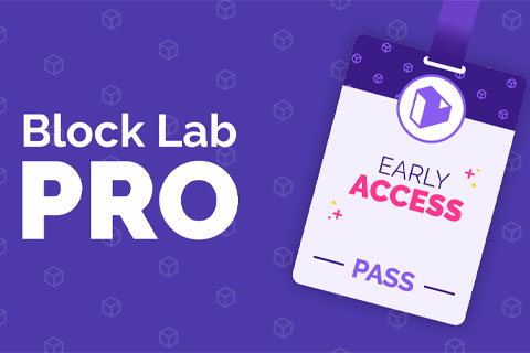 WordPress плагин Block Lab Pro