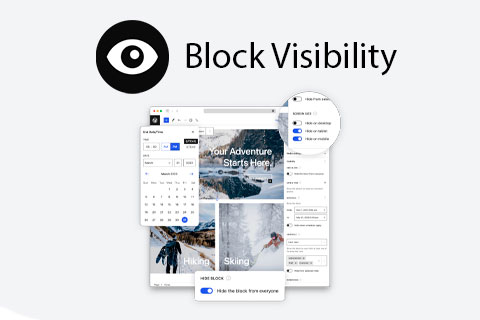 WordPress плагин Block Visibility Pro