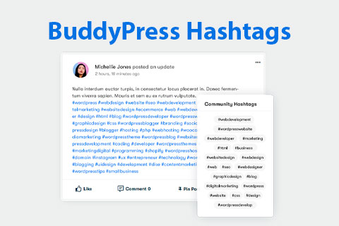 BuddyPress Hashtags