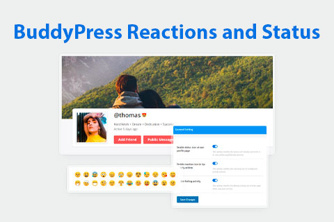 WordPress плагин BuddyPress Status 