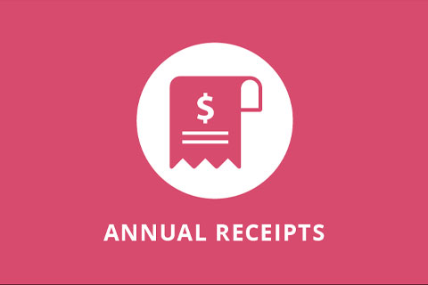 Charitable Annual Receipts