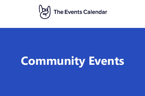 WordPress плагин Community Events