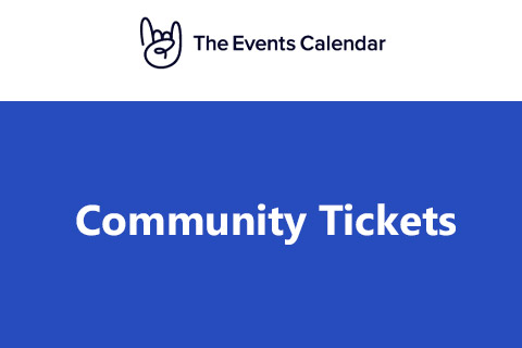 Community Tickets