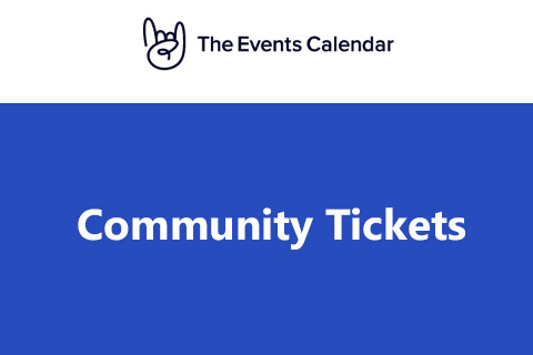 WordPress плагин Community Tickets