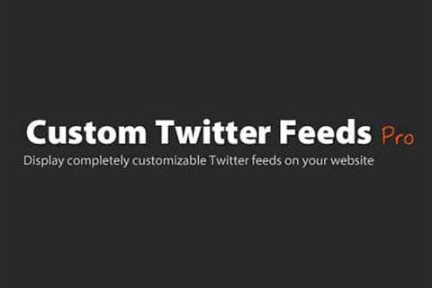 WordPress плагин Custom Twitter Feeds Pro