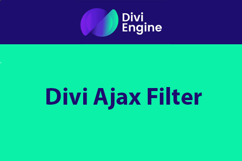 Divi Ajax Filter