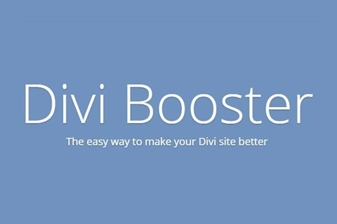 Плагин Divi Booster WordPress плагин Divi Booster