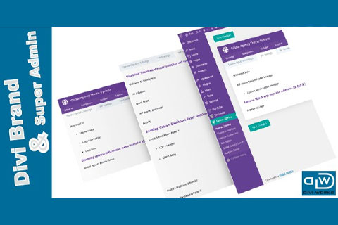WordPress плагин Divi Brand and Super Admin