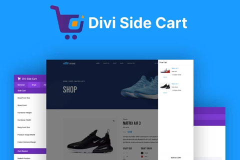 WordPress плагин Divi Side Cart