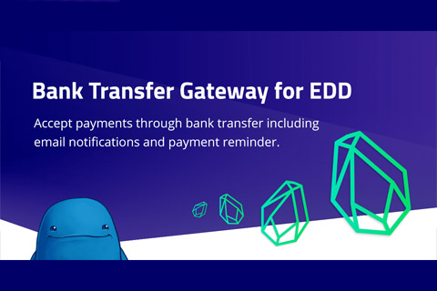 Easy Digital Downloads Bank Transfer Gateway
