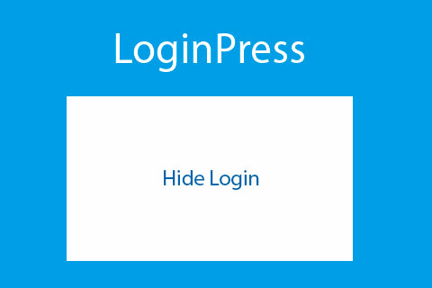 LoginPress Hide Login