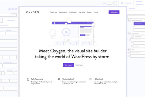 WordPress плагин Oxygen