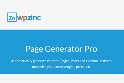 Page Generator Pro