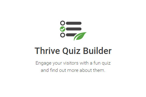 WordPress плагин Thrive Quiz Builder