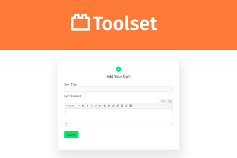 WordPress плагин Toolset Forms