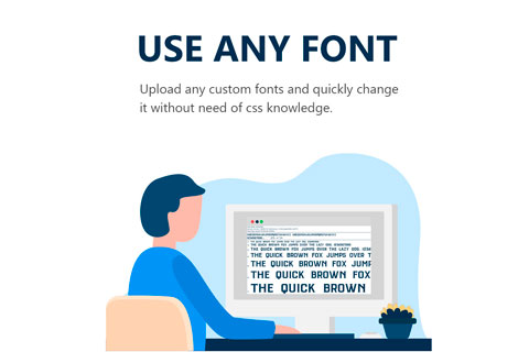 WordPress плагин Use Any Font