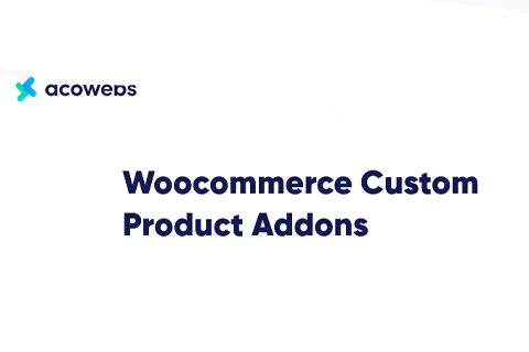 WooCommerce Custom Product Addons