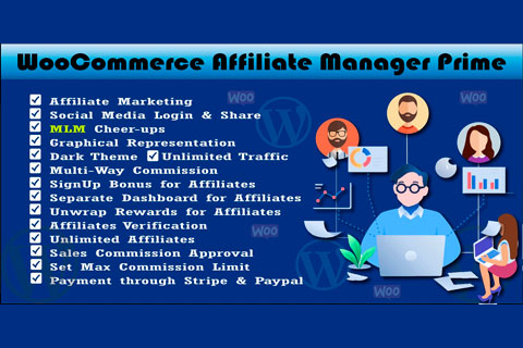 WordPress плагин WooCommerce Affiliate Manager Prime