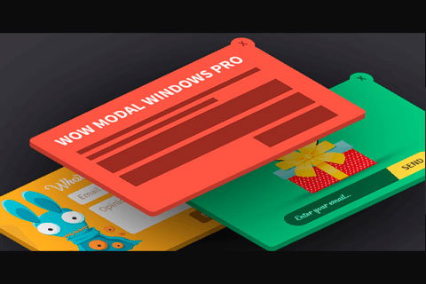 WordPress плагин Wow Modal Windows Pro