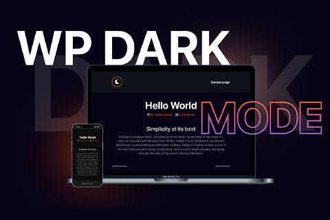 WordPress плагин WP Dark Mode Ultimate