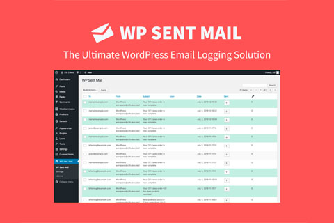 WordPress плагин WP Sent Mail