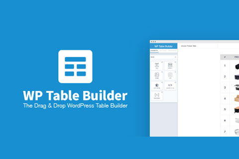 WordPress плагин WP Table Builder Pro
