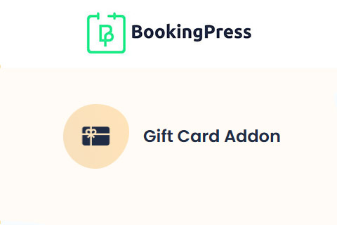 BookingPress Gift Card Addon