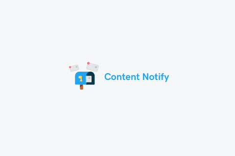 WordPress плагин Content Notify