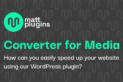 WordPress плагин Converter for Media
