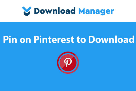 WordPress плагин Download Manager Pin on Pinterest to Download