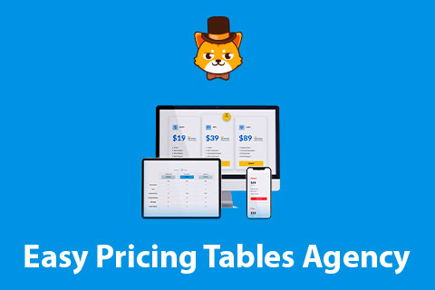 Easy Pricing Tables Agency
