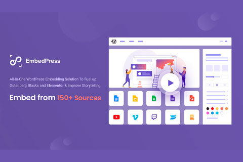 WordPress плагин EmbedPress Pro