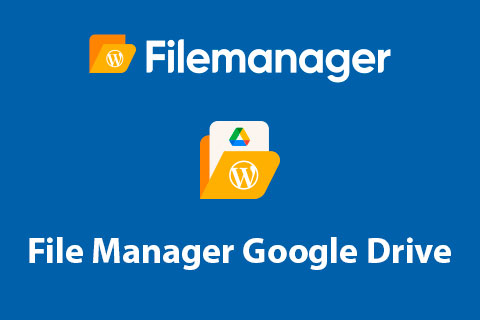 WordPress плагин File Manager Google Drive