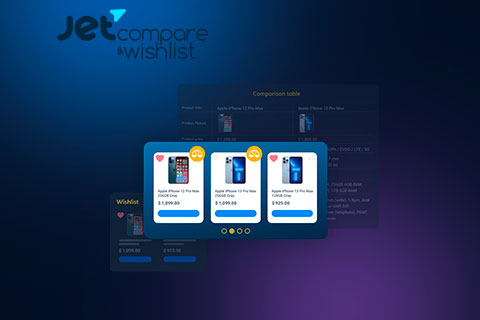 WordPress плагин JetCompareWishlist