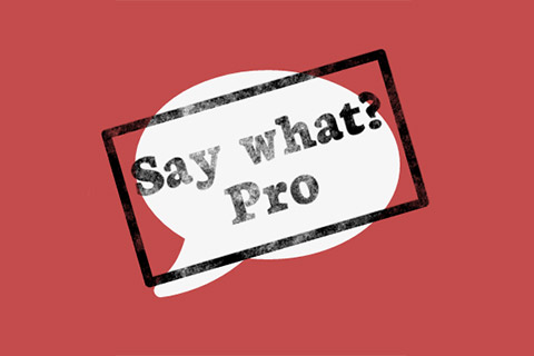 Say What? Pro
