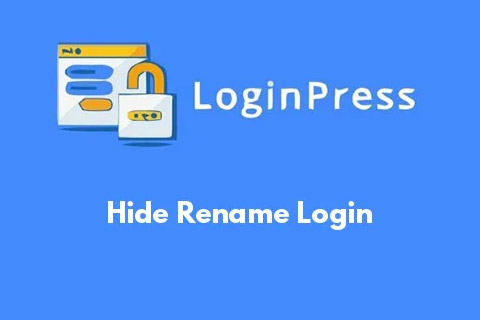 WordPress плагин LoginPress Hide Rename Login