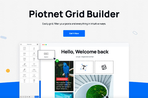 WordPress плагин Piotnet Grid