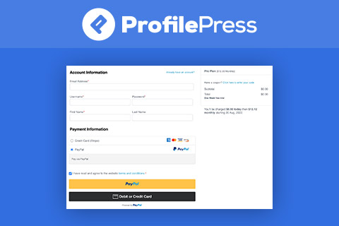 ProfilePress Pro