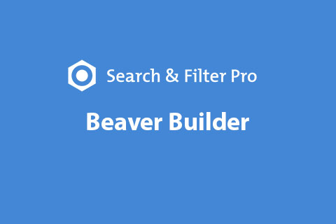 Search & Filter Pro Beaver Builder