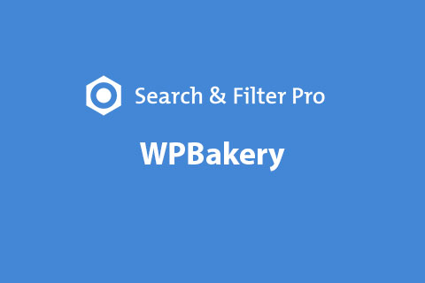 Search & Filter Pro WPBakery