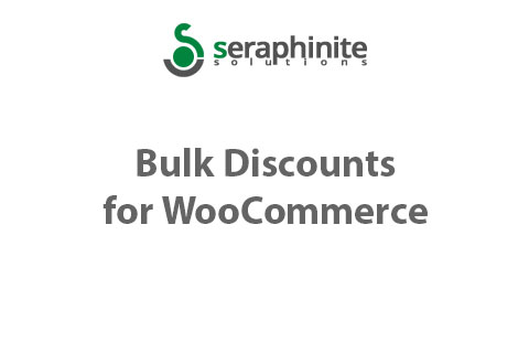 WordPress плагин Seraphinite Bulk Discounts for WooCommerce