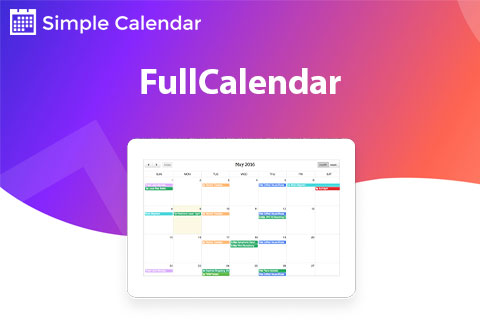 WordPress плагин Simple Calendar FullCalendar