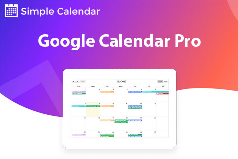 WordPress плагин Simple Calendar Google Calendar Pro