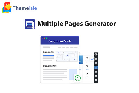 ThemeIsle Multiple Pages Generator