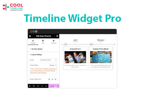 WordPress плагин Timeline Widget Pro