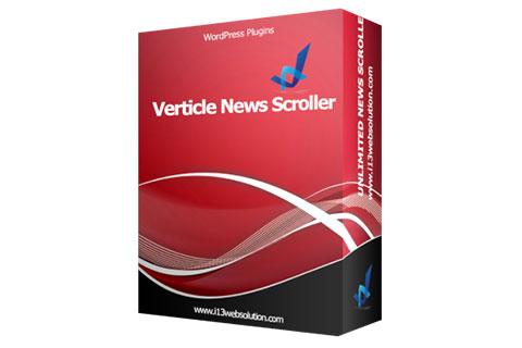 WordPress плагин Vertical News Scroller Pro