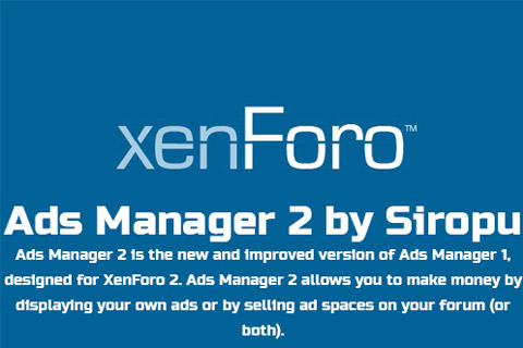Xenforo Ads Manager 2 by Siropu