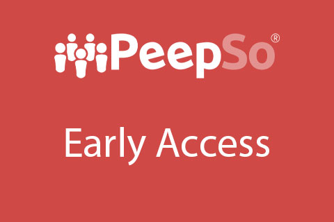 WordPress плагин PeepSo Early Access