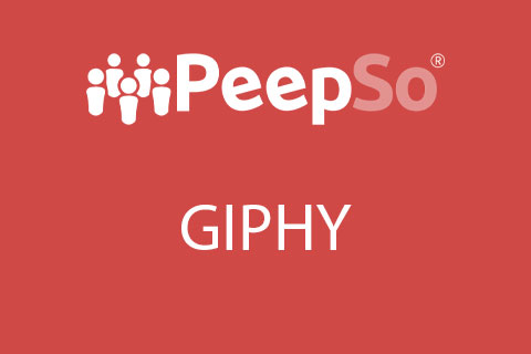 WordPress плагин PeepSo GIPHY