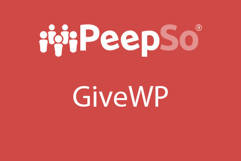 WordPress плагин PeepSo GiveWP
